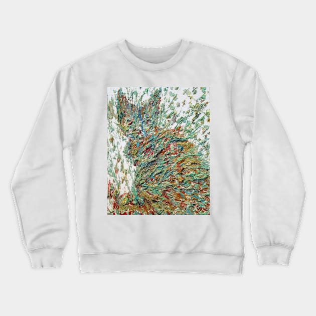 CAT - CALM AND DISTANCE Crewneck Sweatshirt by lautir